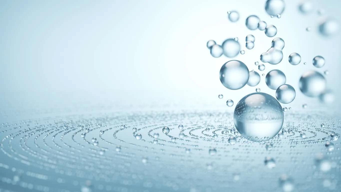 Water droplets on ripple surface, symbolizing innovation in hiring.
